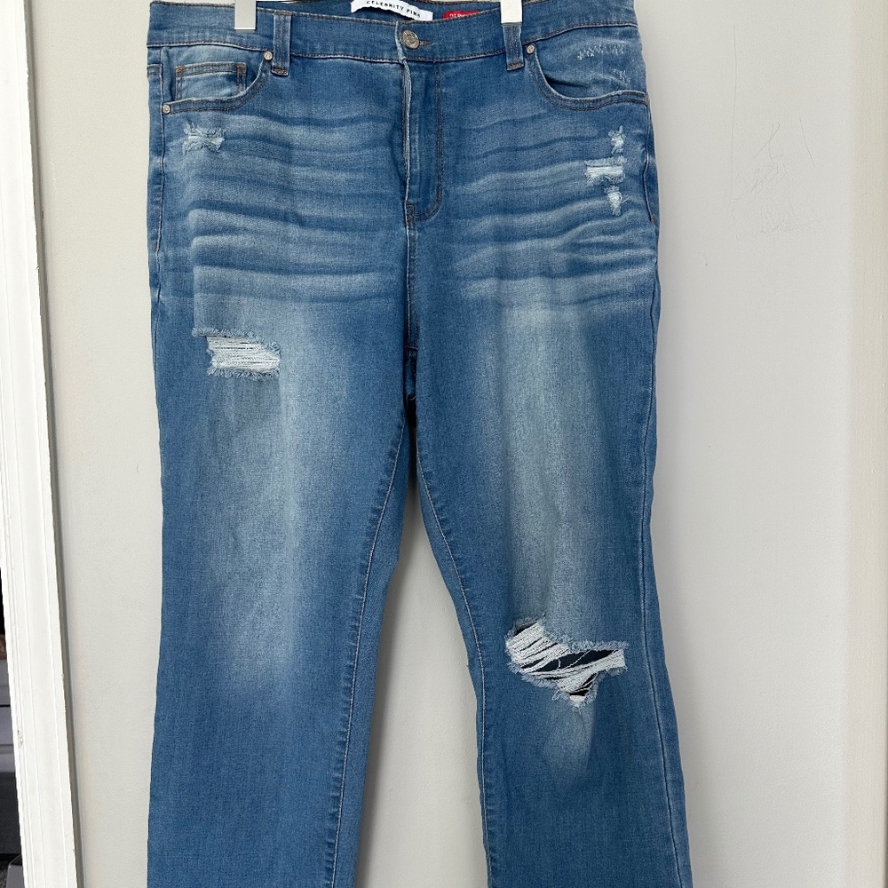 Celebrity Pink Super Soft Stretchy Denim Ankle Jeans size 14